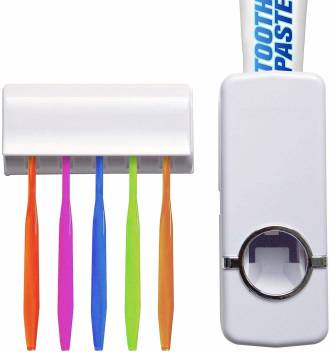 Royal Kitchenware Hub Toothpaste Dispenser Plastic Toothbrush