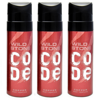 wild stone code copper body perfume