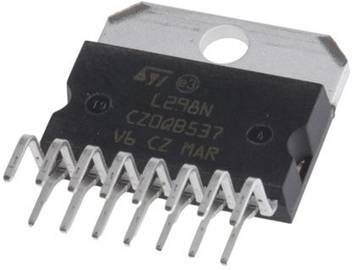 E4u L298n Dual Full Bridge Motor Driver Ic Multiwatt 15 V Package 1 Piece Electronic Components Electronic Hobby Kit Price In India Buy E4u L298n Dual Full Bridge Motor Driver