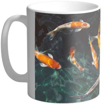 Arkist Koi Fish Wallpaper Ceramic Mug Price In India Buy Arkist Koi
