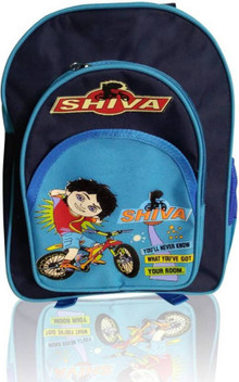 shiva cartoon school bag