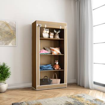 Flipkart Perfect Homes Studio Single Door 4 Shelf Pp Collapsible
