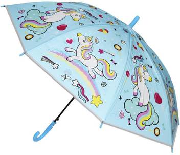 Shopkooky Unicorn Umbrella For Kids Rainy Umbrella Birthday Gift