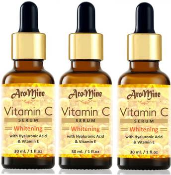 Aromine Vitamin C Serum With Hyaluronic Acid Anti Ageing Price In