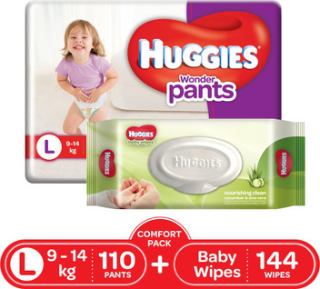 flipkart huggies wonder pants large