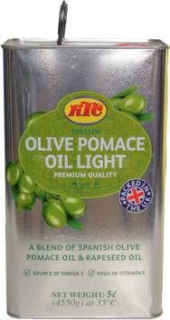 Ktc Pressed Olive Pomace Oil Light 5 L Olive Oil Tin Price In India Buy Ktc Pressed Olive Pomace Oil Light 5 L Olive Oil Tin Online At Flipkart Com