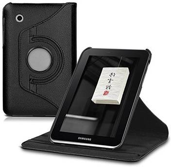 Tgk Book Cover For Samsung Galaxy Tab 2 7 0 Gt P3100 Gt P3110 P3113 Rotating Leather Smart Flip Stand Case Tgk Flipkart Com