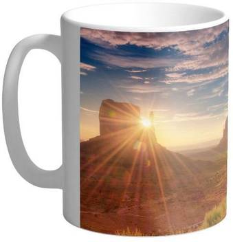 Arkist Sunshine Utah Monument Valley Wallpaper Ceramic Mug Price