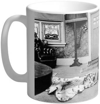 Arkist Charlie Chaplin Funny Wallpaper Ceramic Mug 340 Ml