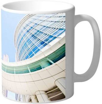 Arkist 1500 Louisiana Street Houston Texas Wallpaper Ceramic Mug