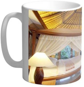 Arkist Exotic Luxury Resort Wallpaper Ceramic Mug Price In India