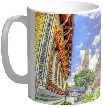 Arkist Temple In Bankok Thailand Wallpaper Ceramic Mug Price In