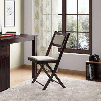 Urban Ladder Sheesham Wood Fabric Study Folding Chair Price In India Buy Urban Ladder Sheesham Wood Fabric Study Folding Chair Online At Flipkart Com