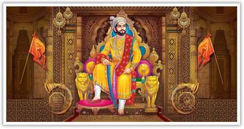 King Chhatrapati Shivaji Maharaj Paper Poster Paper Print - Religious  posters in India - Buy art, film, design, movie, music, nature and  educational paintings/wallpapers at Flipkart.com