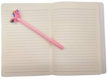 Prezzie Villa Rainbow Water Unicorn Diary Gift Set A5 Gift Set