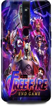 Bluvver Back Cover For Oppo F11 Pro Free Fire Game Printed