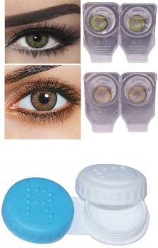 Sharrypappu Combo Pack Monthly Color Contact Lens With Case Zero