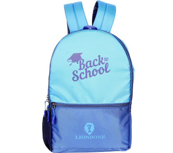 navy blue book bag