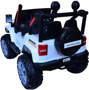 Happykids 12v Ride On Jeep With Remote Charger Rocking Red Jeep Battery Operated Ride On Price In India Buy Happykids 12v Ride On Jeep With Remote Charger