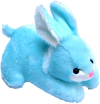 blue rabbit teddy