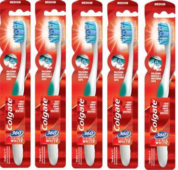 colgate 360 visible white toothbrush