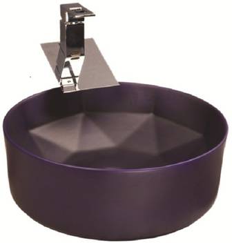 Joyo Cera Bali Collection Ceramic Matt Blue Designer Wash Basin