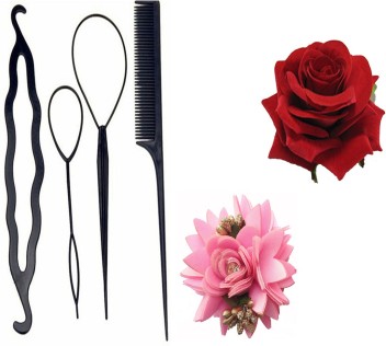 flower hair clips online