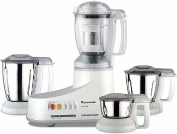 Panasonic Mx Ac400 1000 Watt Mixer Grinder With 4 Jars White 240 Juicer Mixer Grinder Price In India Buy Panasonic Mx Ac400 1000 Watt Mixer Grinder With 4 Jars White 240 Juicer Mixer Grinder Online