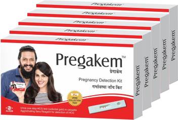 Pregakem 5 Pregnancy Kit Pregnancy Test Kit Price In India Buy Pregakem 5 Pregnancy Kit Pregnancy Test Kit Online At Flipkart Com