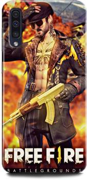 Intellize Back Cover For Samsung Galaxy A50 A505fzwdins Free Fire Printed