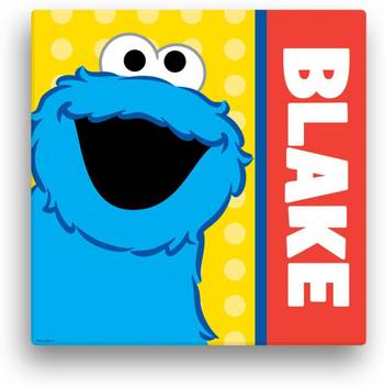 Sesame Street Canvas 12 Inch X 12 Inch Painting Price In India