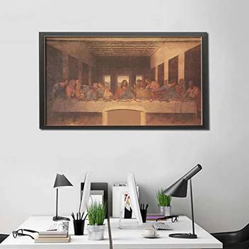 Classic Poster of Leonardo Da Vinci Famous Paintings"The Last Supper" Retro  Kraft Paper Home Decoration Collectible Paper Print - Leonardo Da Vinci  posters - Religious posters in India - Buy art, film,