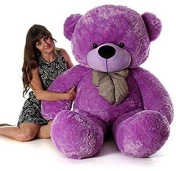 Teddywala 6 Feet Purple Teddy Bear For Gift St Ghj 180 Cm 6 Feet Purple Teddy Bear For Gift St Ghj Buy Teddy Bear Toys In India Shop For