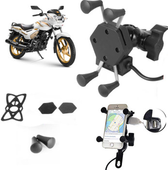 mobile holder plus charger for bike