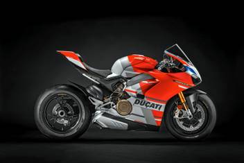 Ducati Panigale V4 S Paper Art Wall Poster Without Frame 12x18
