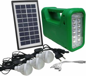 Venus Aqua Solar Lighting System Kit 3 5 Watts Solar Panel 3w 3 X 3w