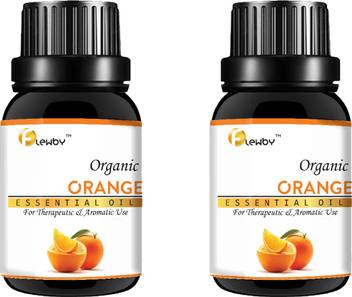 Flewby Orange Essential Oil For Hair Skin And Aromatherapy 15ml