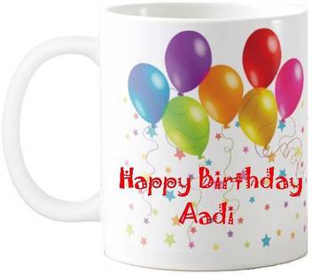 Exoctic Silver Aadi Happy Birthday Gift 58 Ceramic Coffee Mug Price In India Buy Exoctic Silver Aadi Happy Birthday Gift 58 Ceramic Coffee Mug Online At Flipkart Com