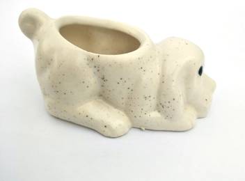 Aradhy Aradhy Dog Shaped Ceramic Planters For Home Decor Indoor Plants Decorative Planters Flowerpots Outdoor Balcony Office Decor Secculent Pot Colour Off White L 12cm B 8 5cm H 5 5cm Plant Container Set Price In India