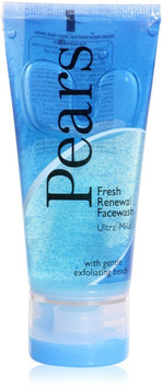 pears fresh renewal face wash