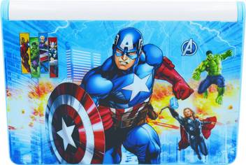 Flipkart Com Minaar Utility Book Shelf Pencil Box Drawing Board For Kids Avengers Print Art Plastic Pencil Box Box