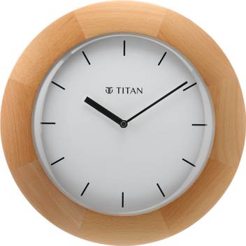 Titan Analog 32 Cm X 32 Cm Wall Clock Price In India Buy Titan Analog 32 Cm X 32 Cm Wall Clock Online At Flipkart Com