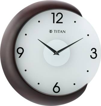 Titan Analog 32 Cm X 31 Cm Wall Clock Price In India Buy Titan Analog 32 Cm X 31 Cm Wall Clock Online At Flipkart Com