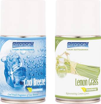 Airance Cool Breeze Lemon Grass Refill Spray Automatic Spray Price In India Buy Airance Cool Breeze Lemon Grass Refill Spray Automatic Spray Online At Flipkart Com