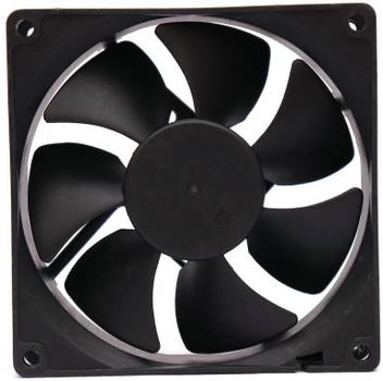 Electronicspices Dc 12v 3 5 Inches Cooling Fan For Pc Case Cpu Cooler Radiator Black Cooler Electronicspices Flipkart Com
