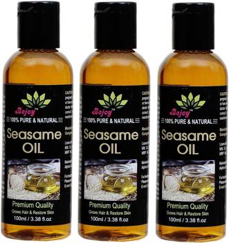 Bejoy 100 Pure Seasame Oil 300ml Pack Of 3 Hair Oil Price In