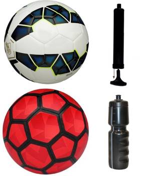 Akshmall Kit Of Strike Duro Red Premier League Blue White With Air Pump Sipper Football Kit Buy Akshmall Kit Of Strike Duro Red Premier League Blue White With Air Pump