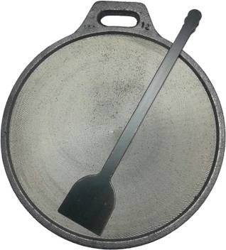 Harish Premium Polished Pure Cast Iron Dosa Tawa Flat Design 30 Cm Diameter With Dosa Turner Tawa 30 Cm Diameter Price In India Buy Harish Premium