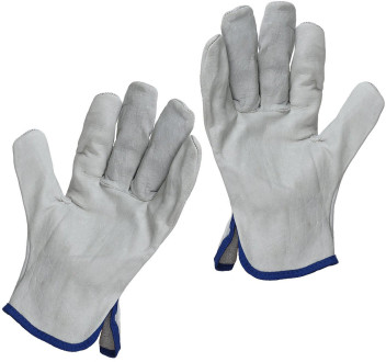 safety leather hand gloves