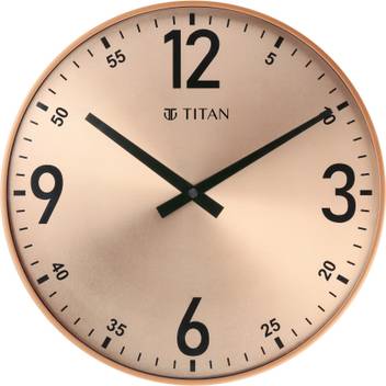 Titan Analog 36 Cm X 36 Cm Wall Clock Price In India Buy Titan Analog 36 Cm X 36 Cm Wall Clock Online At Flipkart Com